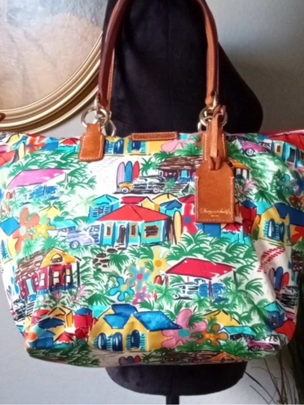 Dooney & Bourke Tropical Island Erica Shoulder Bag - Picture 10 of 10